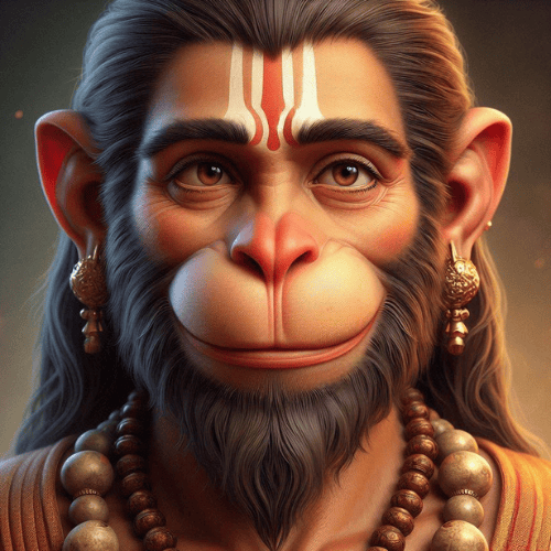 hanuman ji smile face photo